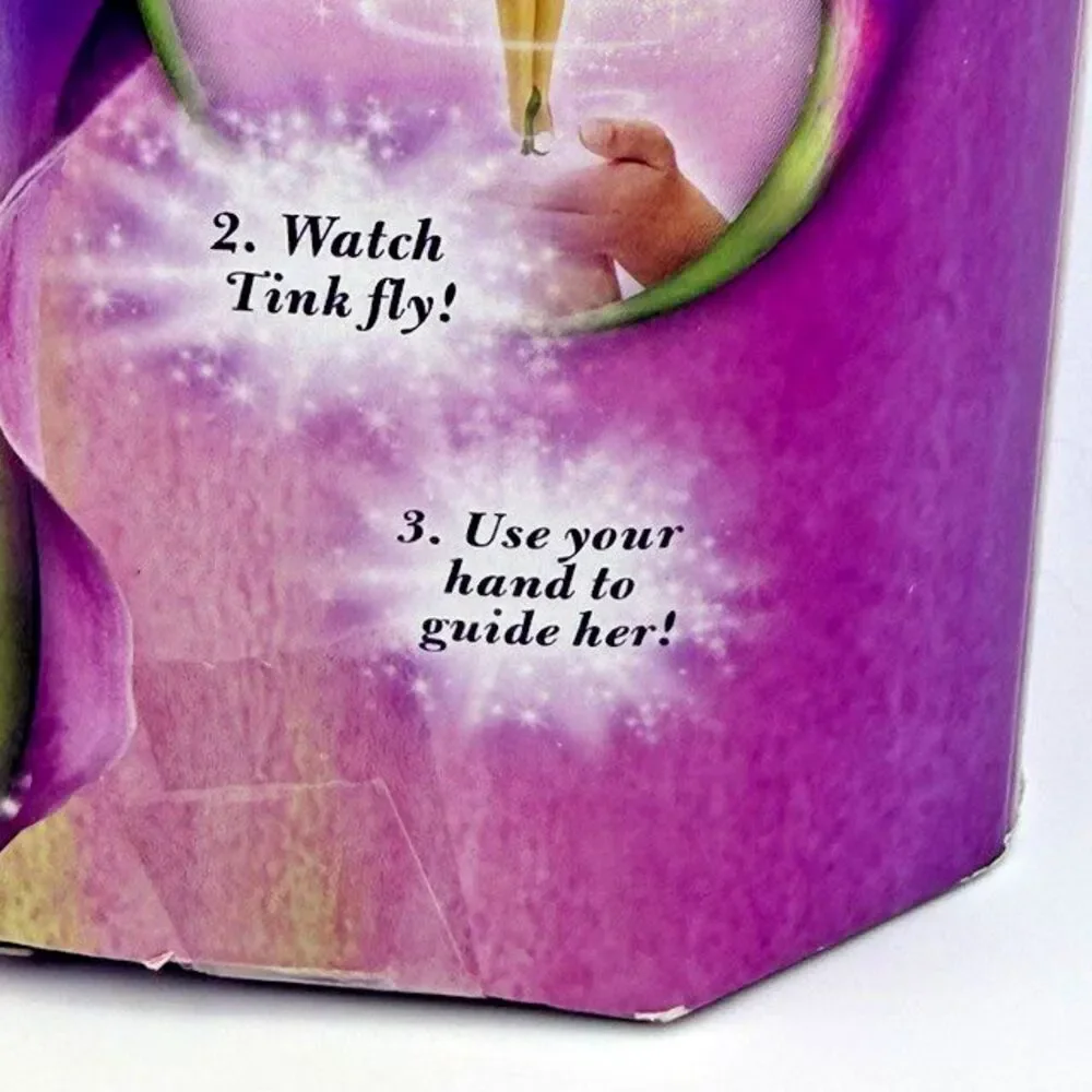 Spin Master Disney Fairies Magically Flying Tinkerbell Flutterbye Box is Damaged
